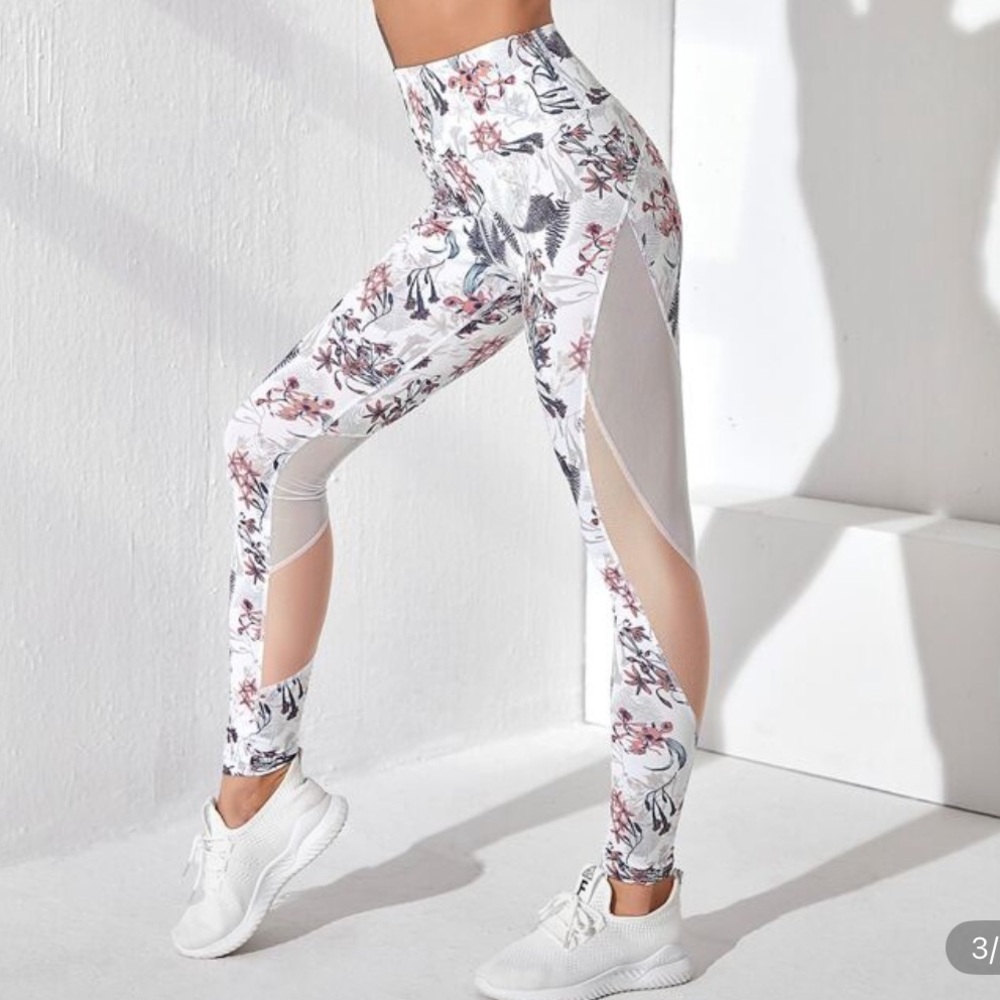 Floral Print Leggings